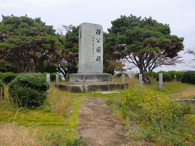 厳島の戦いの前哨戦となった折敷畑の戦いの様子を示した図