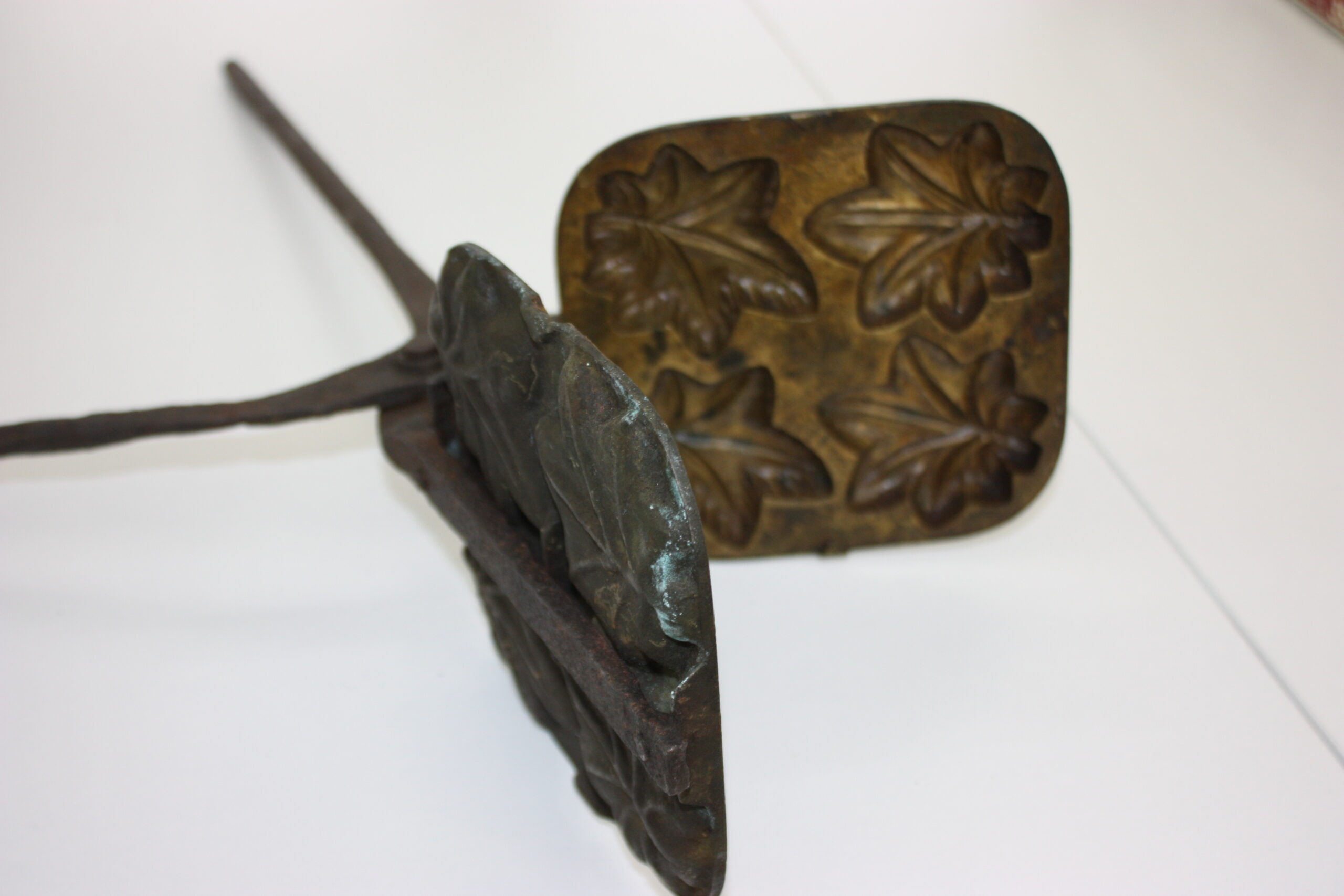 Early momiji manju baking mold attributed to Tsunekichi Takatsu